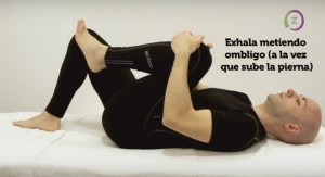 Flexión alterna de caderas